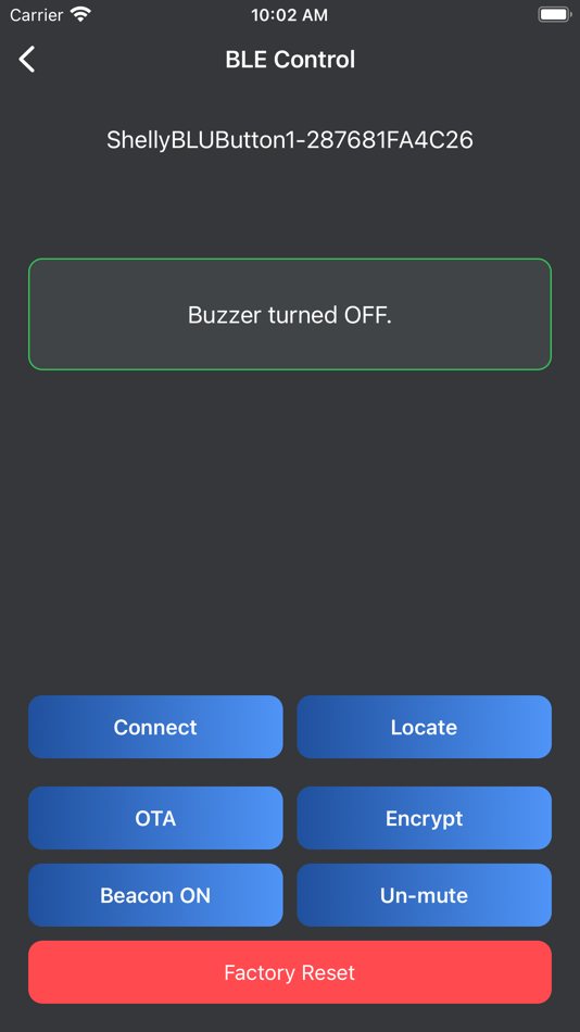 #3. Shelly BLE Debug (iOS) 由: SHELLY EUROPE EOOD
