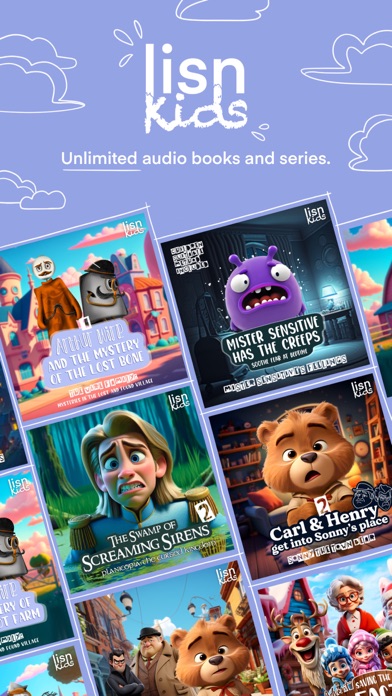 LISN Kids | Audiobooks stories Screenshot 1 - AppWisp.com LISN Kids | Audiobooks stories Screenshot 1 - AppWisp.com
