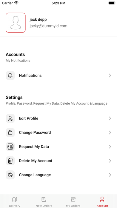 Foodolino Delivery Screenshot