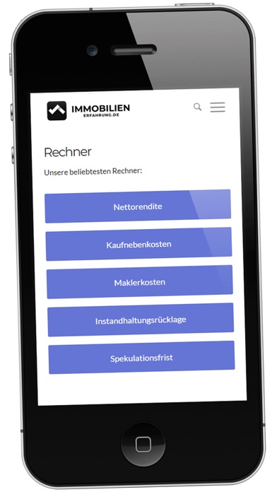 Immobilien Erfahrung Screenshot
