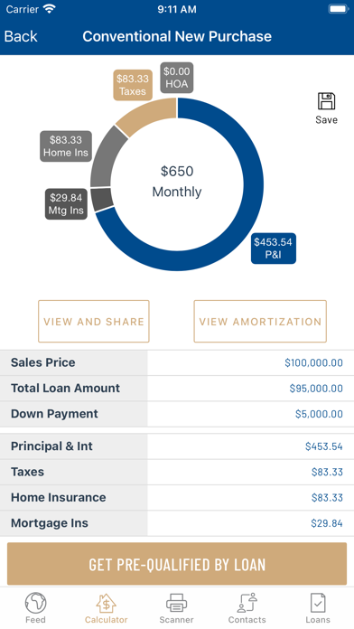 First Vision Mortgage Screenshot