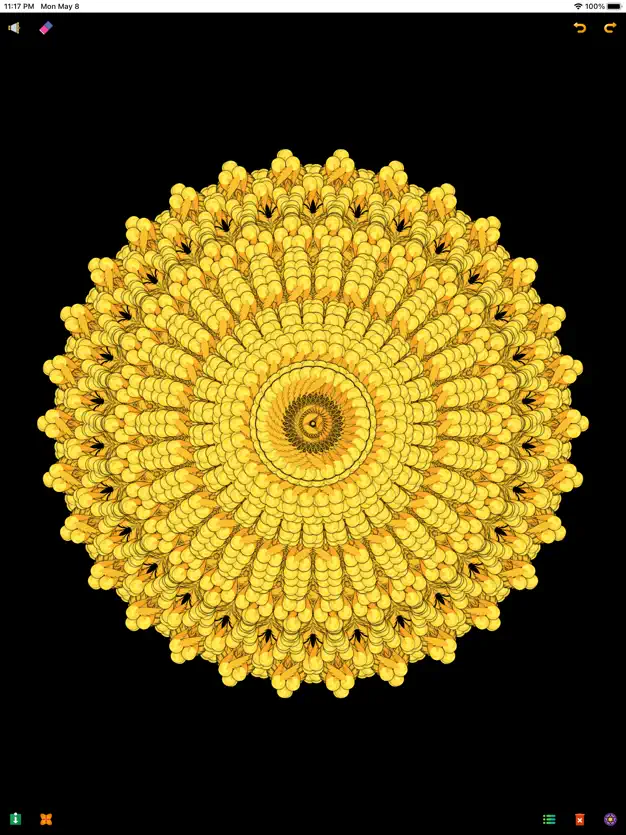 App screenshot for Mandala Maker 360 Pro