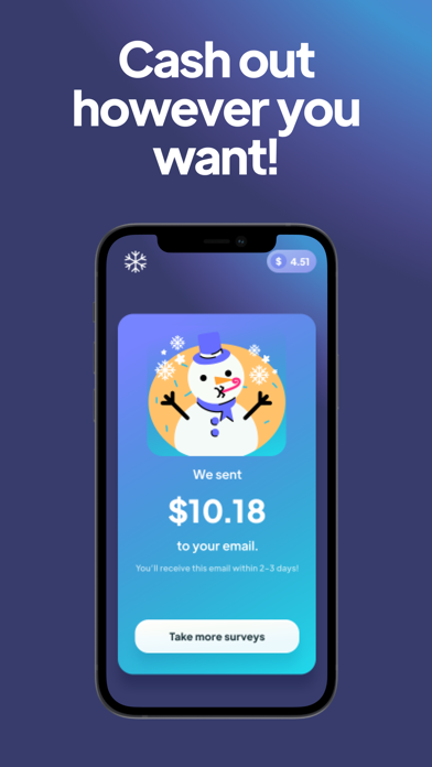 ChillSurveys - Get Paid Cash! Screenshot