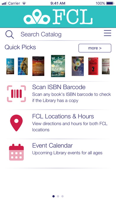 Farmington Community Library Screenshot