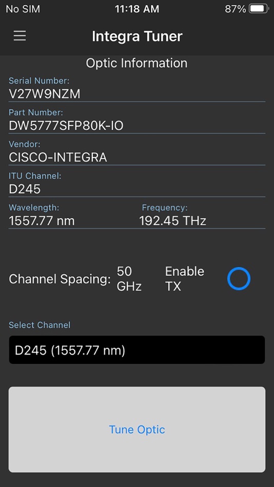 #2. Integra Tuner (iOS) 由: Integra Optics, Inc.