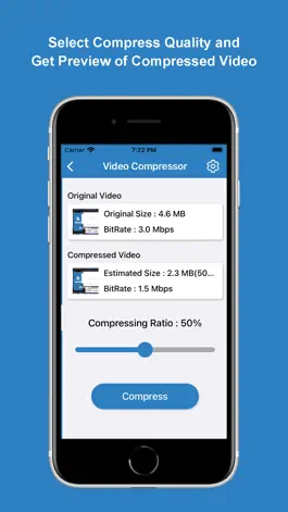 Game screenshot Video Compressor - Pro apk