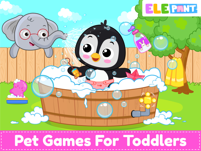ElePant Pet Games for Toddlers