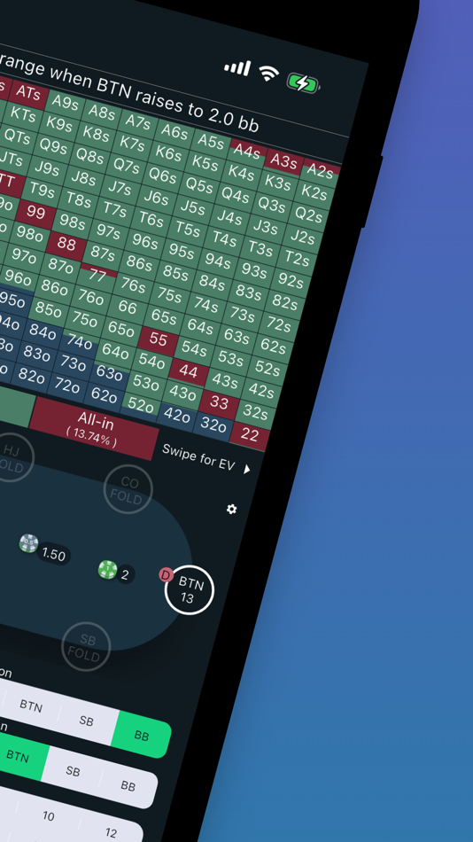 #2. GTO Preflop (iOS) By: Peka Software AS