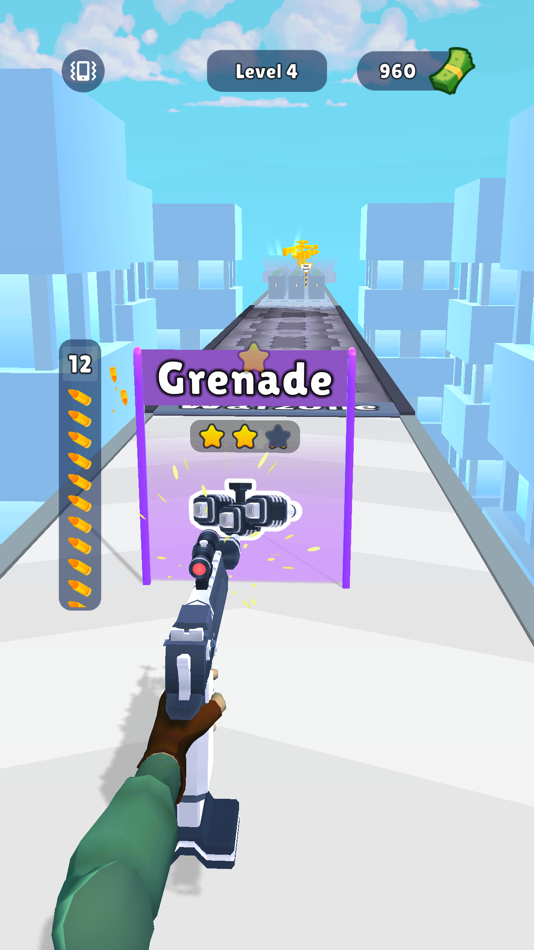 #2. Weapon Upgrade Rush (iOS) โดย: Rollic Games