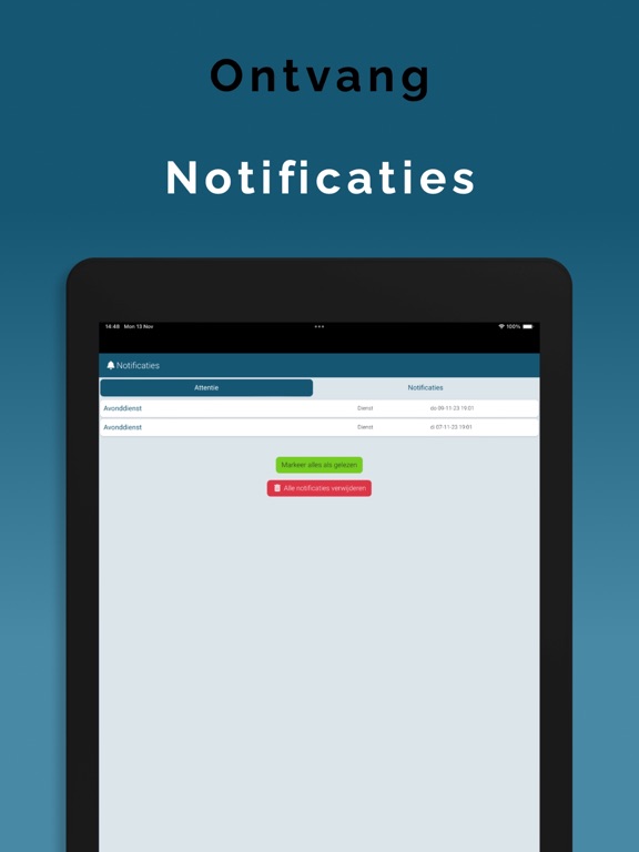 Nabij Professionals iPad screenshot