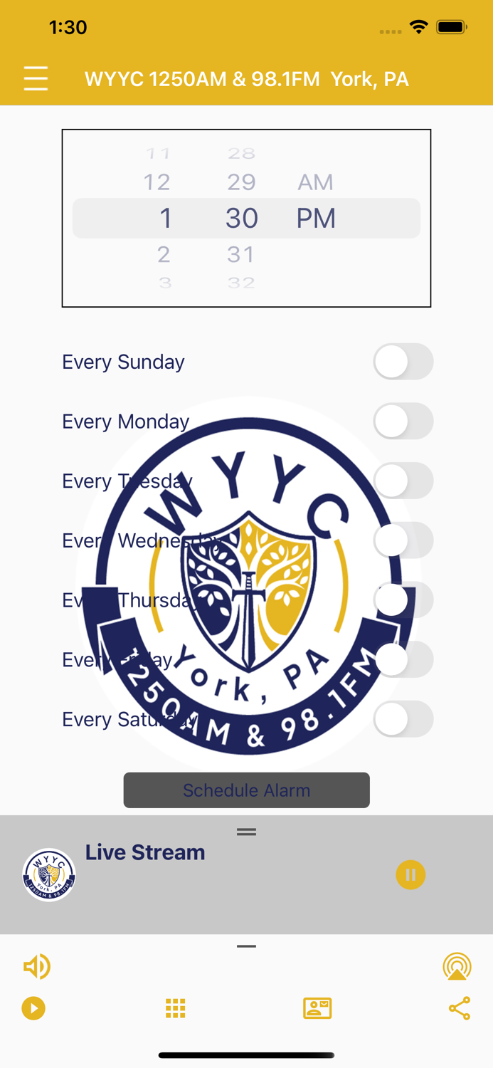 WYYC AM1250 and FM98.1 Radio