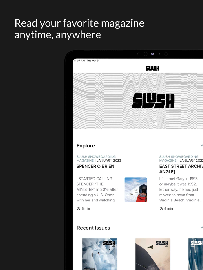 Slush Snowboarding Magazine