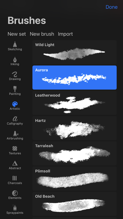 screenshot of Procreate Pocket 4