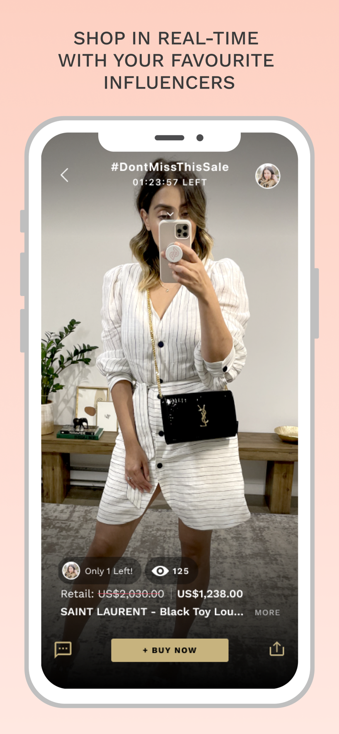 ShopThing Luxury Live Sales