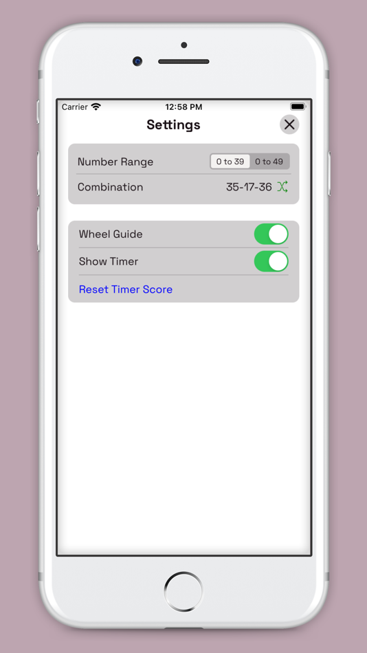 #2. Practice Lock | Combination (iOS) 由: Ayomide Omolewa