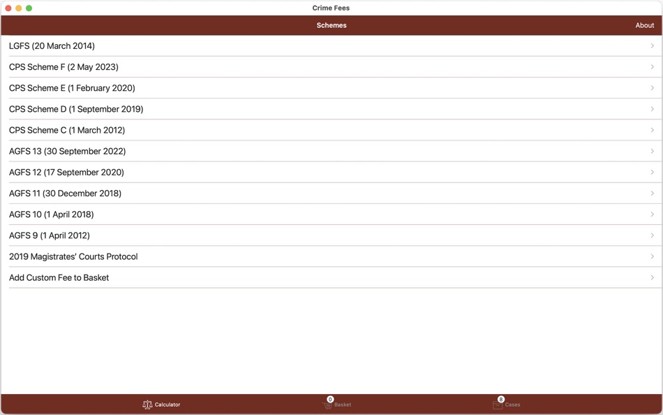 #1. Crime Fees (macOS) 由: Willis Software Limited
