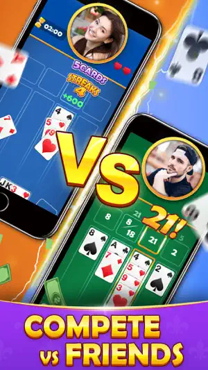 21 Solitaire: Cash Card Game screenshot 2