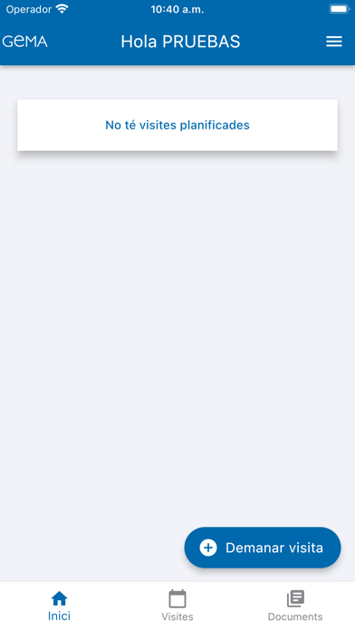 GEMA Centres Mèdics APP Screenshot