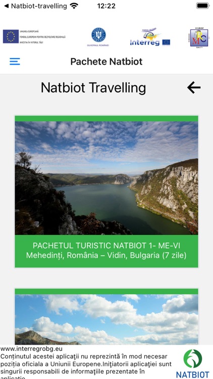 Natbiot travelling