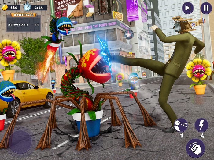 Toilet Monsters Vs Plants Hero