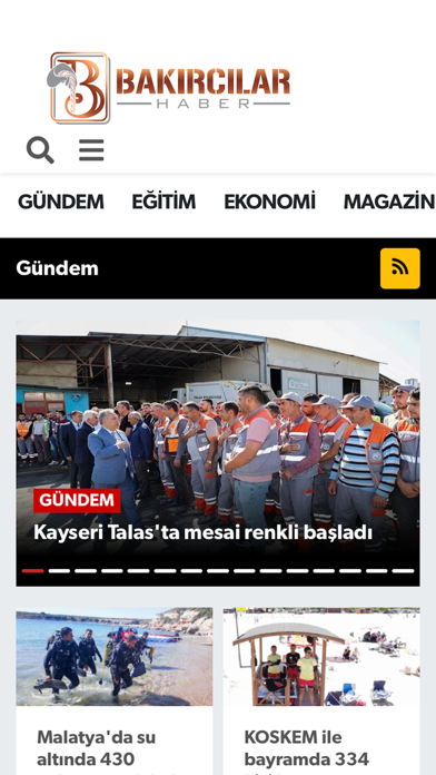 Bakırcılar Haber Screenshot