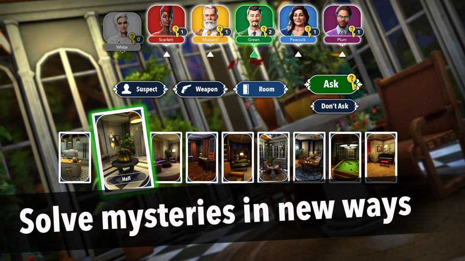 #5. Clue: Official Hasbro Game (iOS) Bởi: Marmalade Game Studio