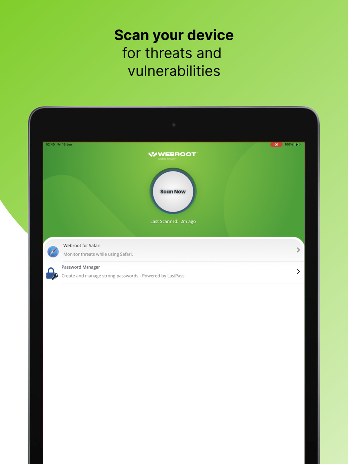 Webroot Mobile Security