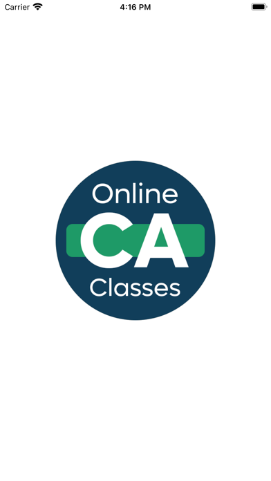 Online CA Classes Test Series Screenshot