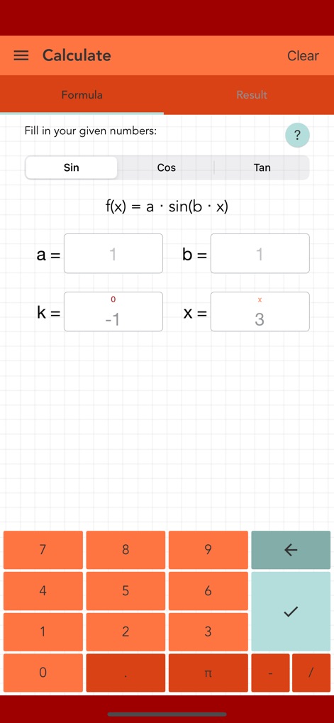 Sine Cosine Tangent Calculator - Education App | MWM