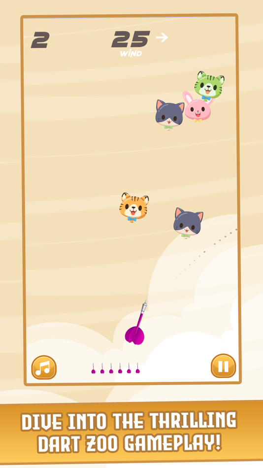 #3. Dart Zoo (iOS) โดย: Mithra Media