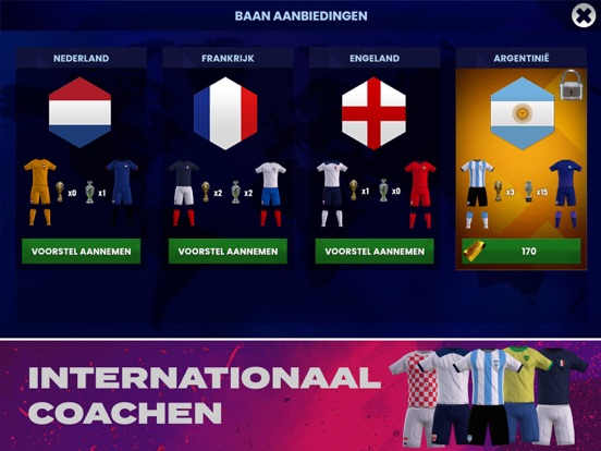 Soccer Manager 2024 - Voetbal iPad app afbeelding 5