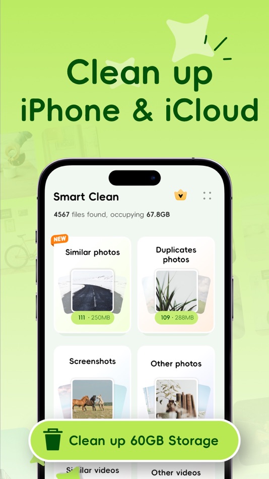 #1. Smart Clean -Cleanup Photos (iOS) 由: YAN DI
