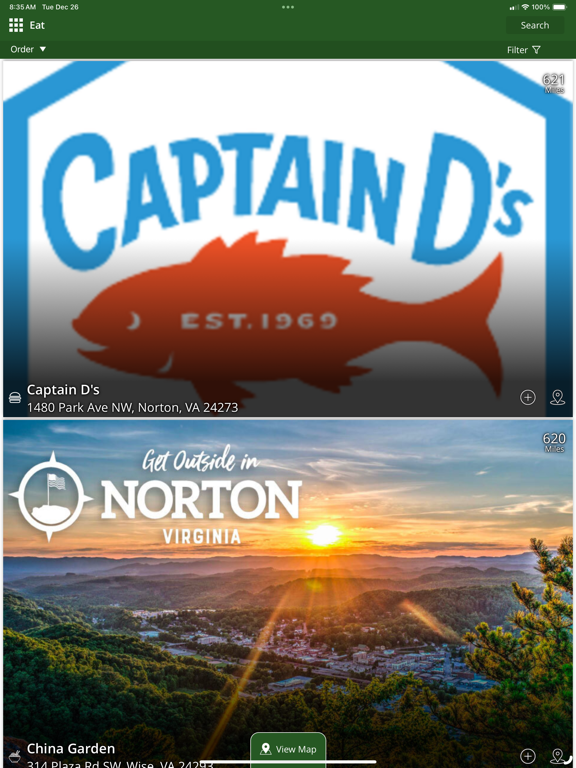 Explore Norton VA iPad screenshot 6 - Travel app