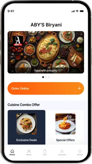 ABY'S Biryani screenshot 1