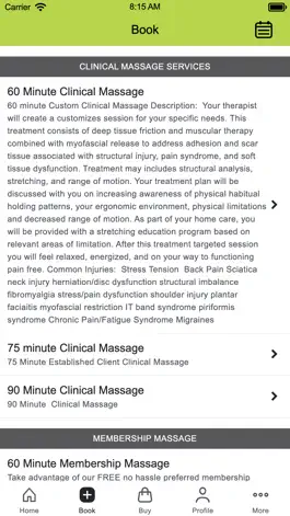Game screenshot Orthomed Massage Clinic apk