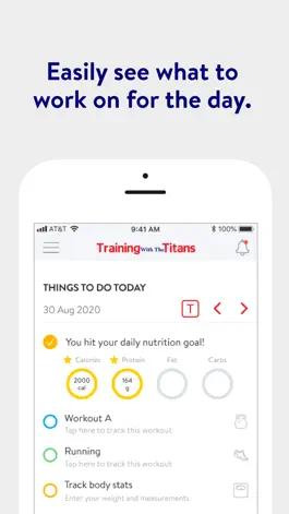 Game screenshot Training With The Titans apk