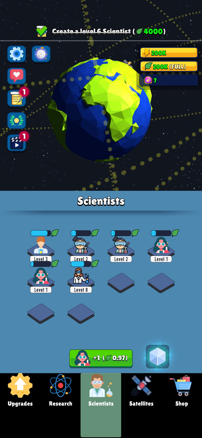 Ever Beyond Idle Space Game