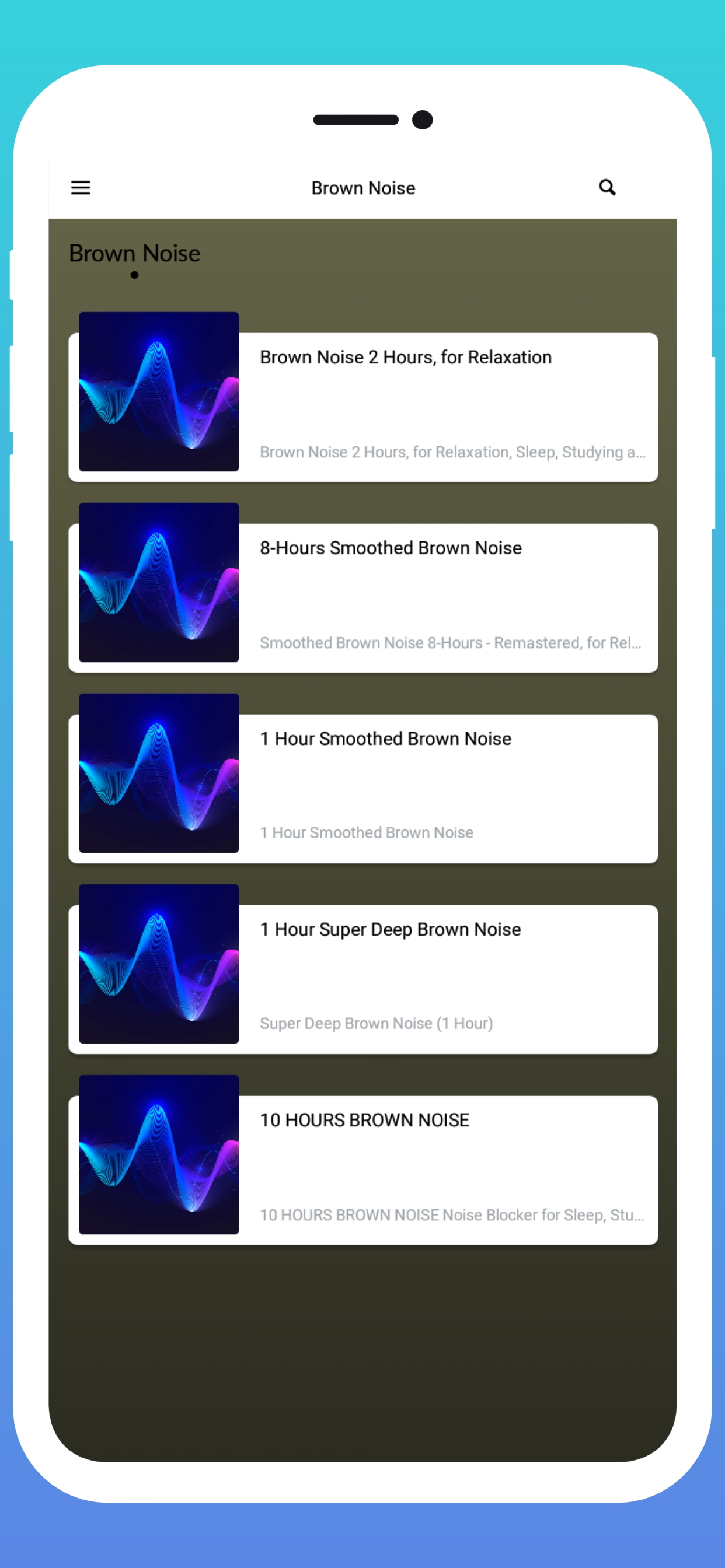 Brown Noise App