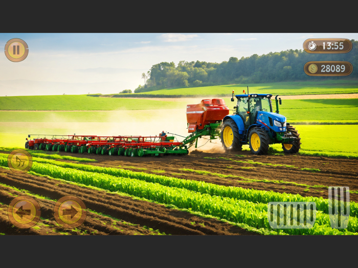 Tractor Farming Driving Games