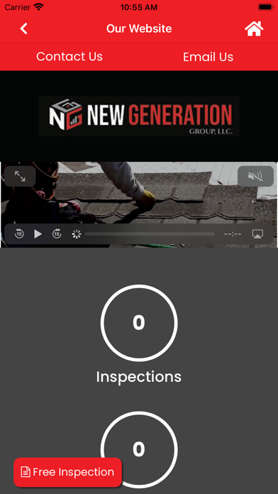 NGG Roofing Screenshot