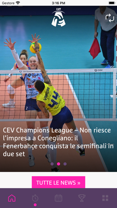 Lega Volley Femminile - LVF Screenshot