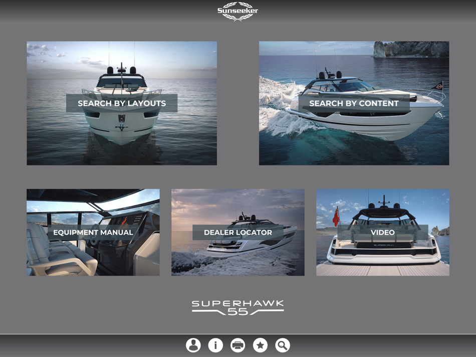 #1. Sunseeker Superhawk 55 (iOS) By: CENTROSTILEDESIGN S.r.l.