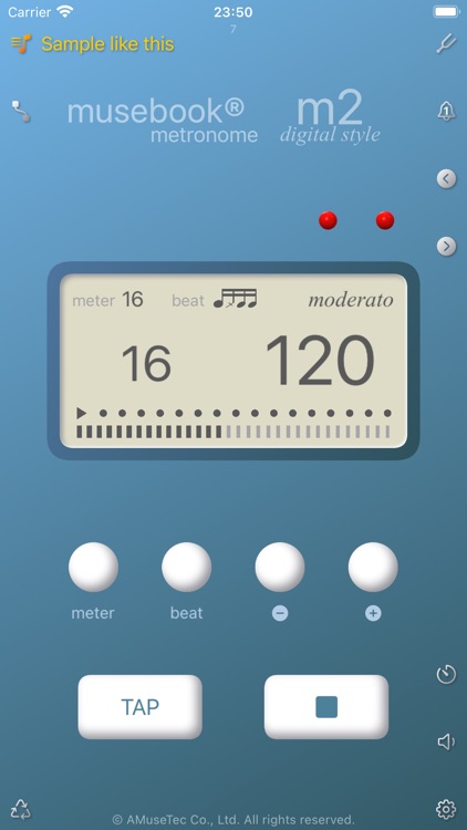 musebook metronome m2