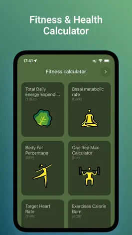 Game screenshot Fitness & Health Calculator mod apk