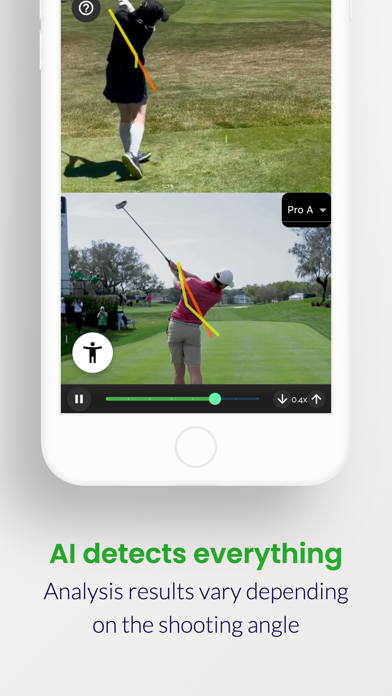 Swing Like Pro: Swing Analyzer Screenshot