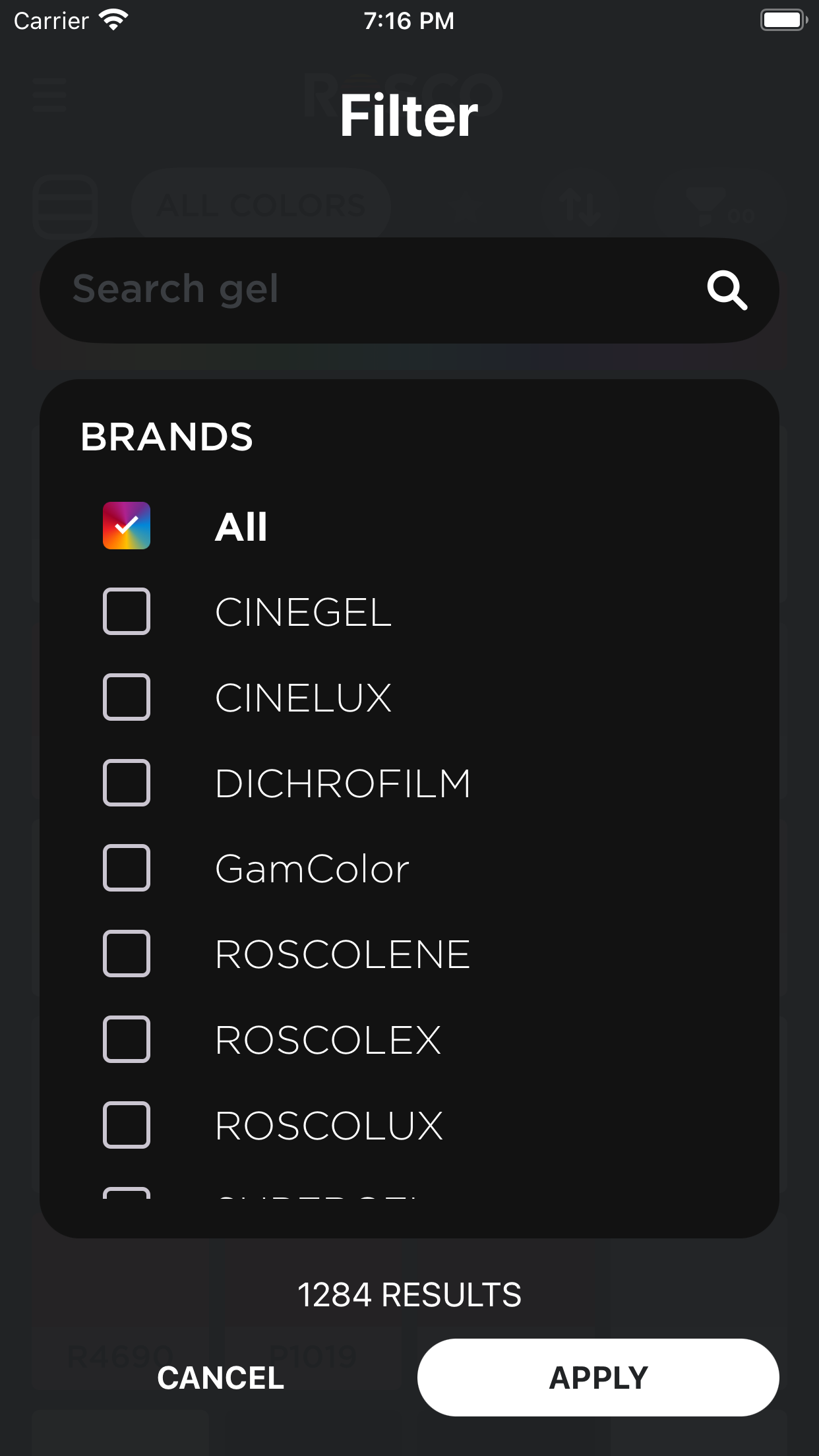 Rosco myColor