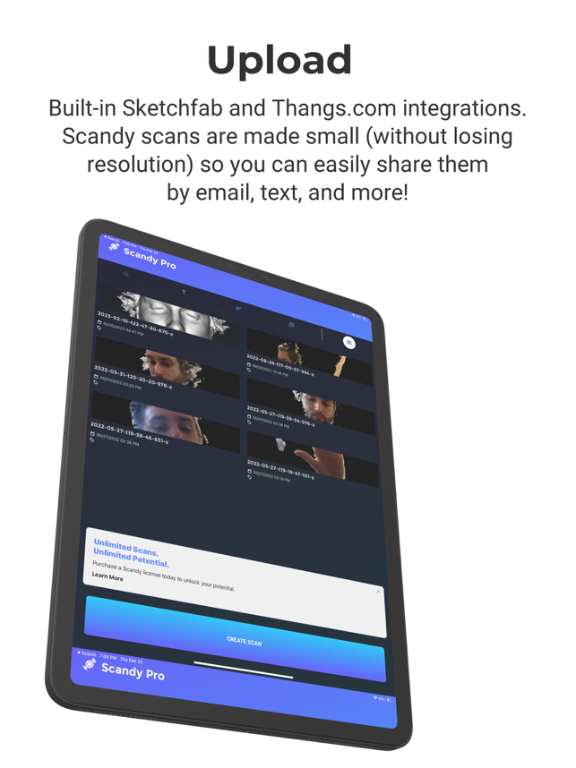 ‎Scandy Pro: 3D Scanner, 3D App Screenshot