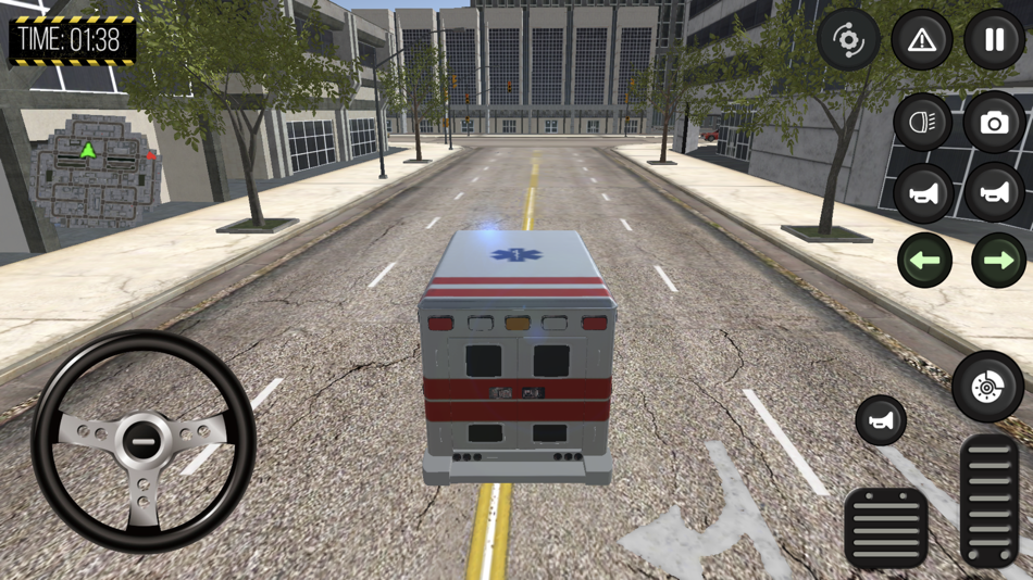 #4. Ambulance Simulator Emergency (iOS) Podle: Ahmet Arsoy