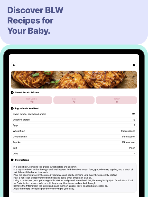 Screenshot #4 pour Baby Led Weaning - BLW