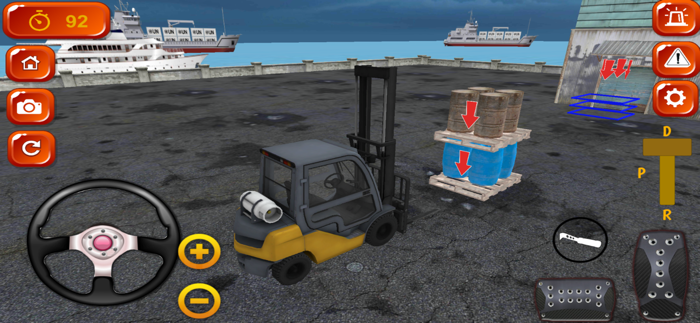 Forklift Simulator Driving